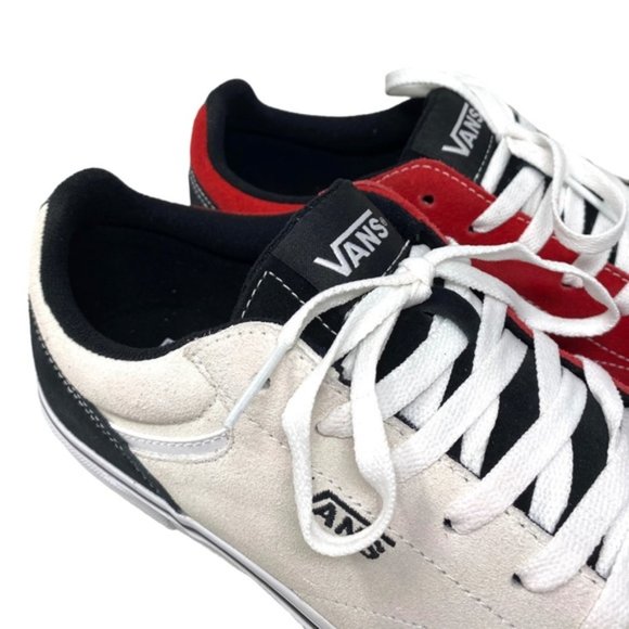 VANS Seldan Men's Shoe Sneakers Rally Suede Red Black Low Top Casual VN0A5HTZBA2 - Picture 8 of 12